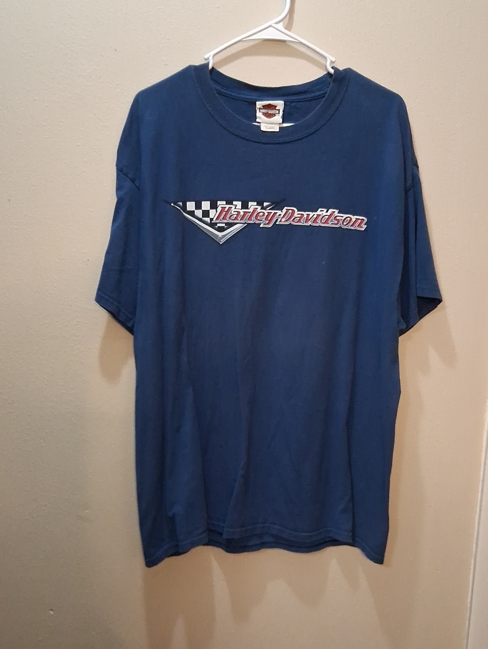 Harley-Davidson Navy Blue Racing Logo Tee